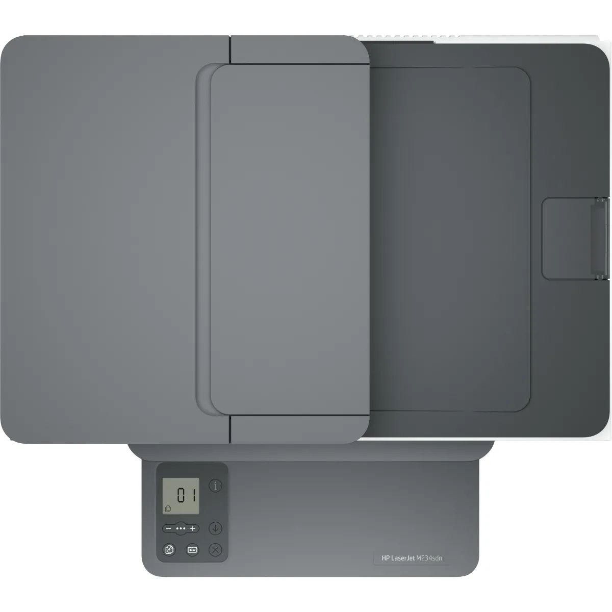 HP LaserJet MFP M234sdn multifunctional mono ADF retea (6GX00F) angle