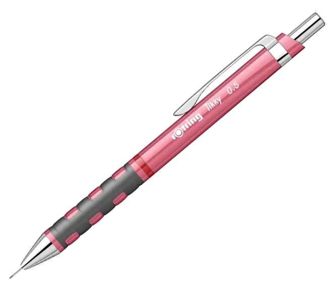 Rotring Creion mecanic 0.5mm TIKKY 3 corp roz sidefat 
