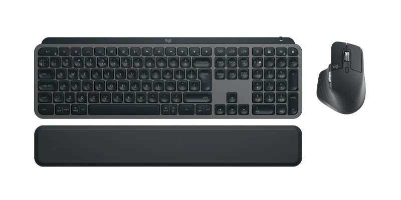 Logitech MX Keys S Combo Graphite, Bluetooth, US Int Layout 
