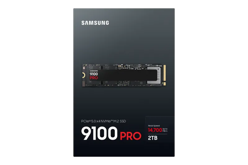 Samsung SSD MZ-VAP2T0BW, 9100 PRO, 2TB, PCIe 5.0 NVMe M.2 