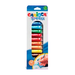 Carioca Tempera super lavabila 12 culori x 12ml set