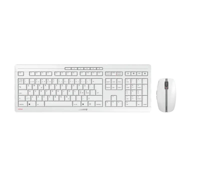 Cherry Kit Stream Desktop Recharge, wireless, PN, gri, AES, SX