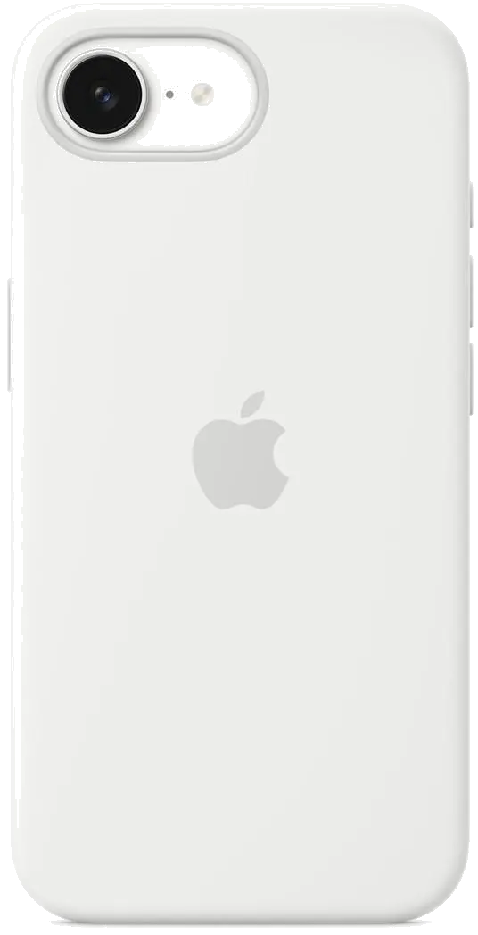 Apple Husa silicon iPhone 16e White