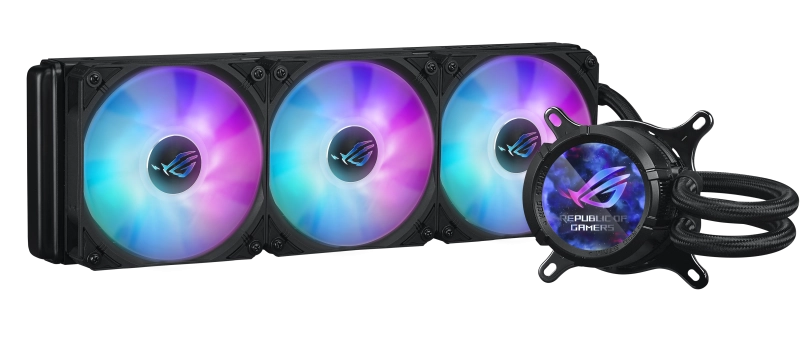 Asus ROG Strix LC III 360 ARGB LCD BLACK Cooler procesor 3x Fan Slots 120mm