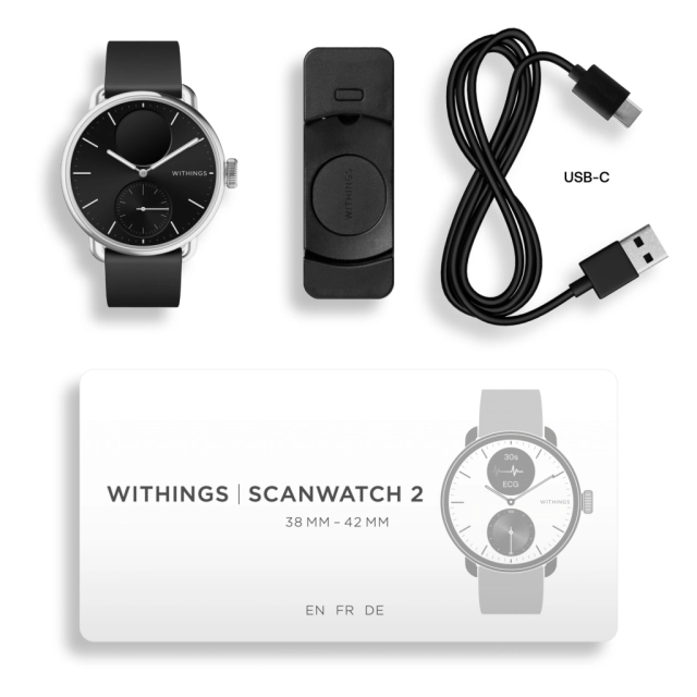 Withings Scanwatch 2, 38mm - Black 