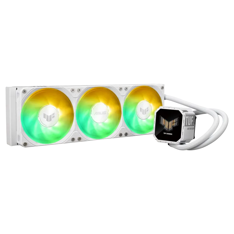 Asus Cooler CPU lichid 360mm ARGB LCD alb