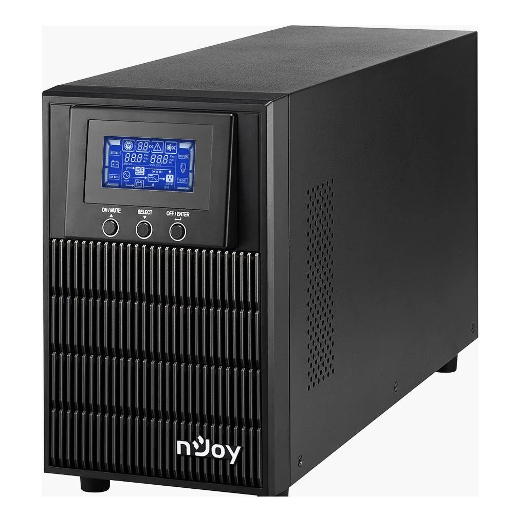 nJoy UPS Aten PRO 1000, 1000VA/800W, On-line (double convension UPS), LCD Display, 3