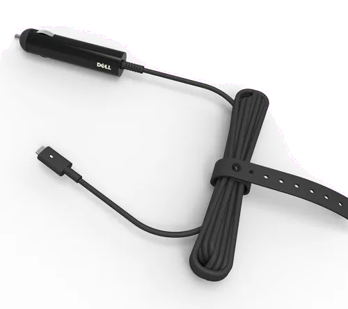 Dell Power Adapter 65W car/airplane, USB-C