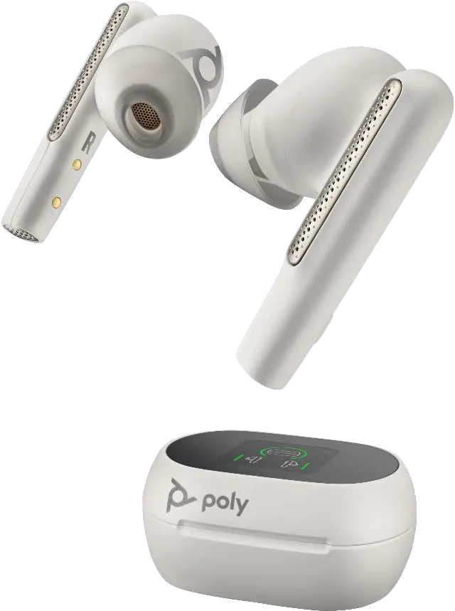 HP Poly Voyager Free 60/60+ earbuds schimb White 2 buc