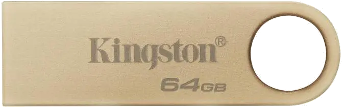 Kingston DataTraveler SE9 G3 Flash Drive 64GB 220MB/s read, 100MB/s write, USB-A (USB 3.2 Gen 1), Metal lifestyle