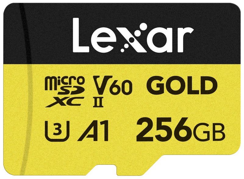 Lexar MicroSDXC GOLD UHS-II/C10/A1/U3 R280/W180 (V60) 256GB