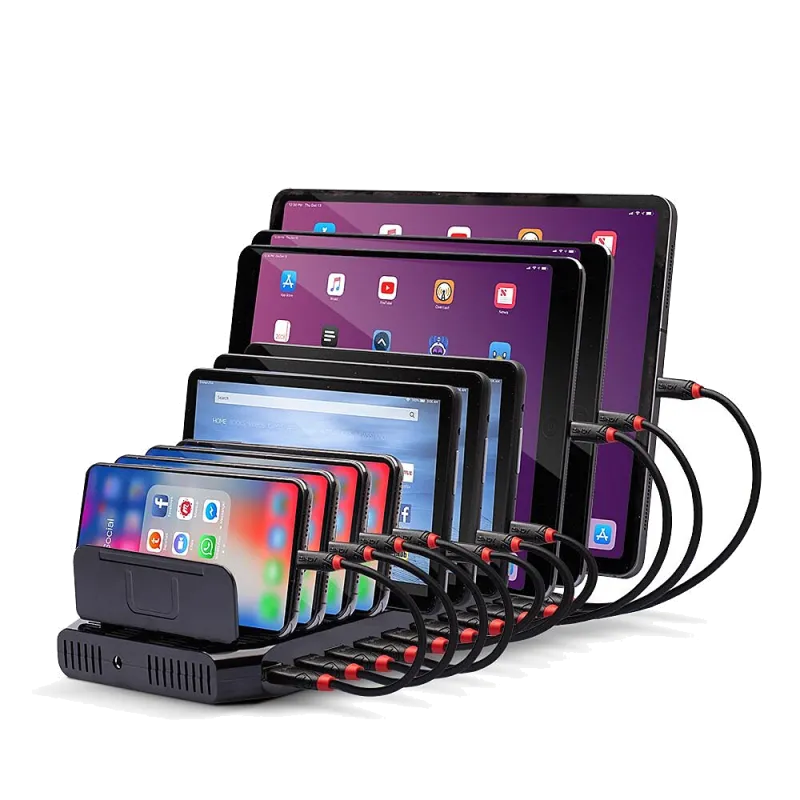 Lindy Statie incarcare 10 porturi USB-A 5V 2.4A (1.8A full)
