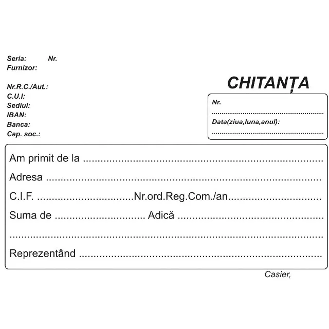 Office Max Chitantier autocopiativ A6 2exp