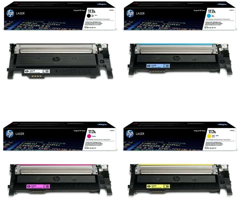 HP Set 4 tonere 117A pentru mfp 178/179