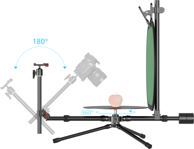 SmallRig 4807 Professional 12inch 360° Masa rotativă pentru fotografie 