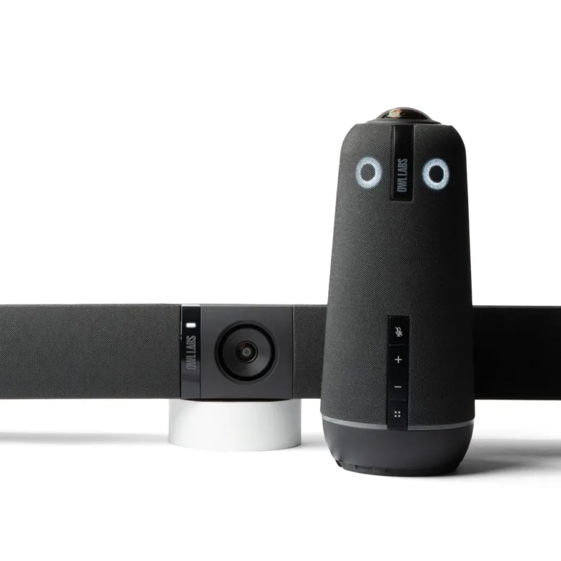 Owl Labs Meeting Owl 4 Plus si Owl Bar, kit videoconferinta 4K