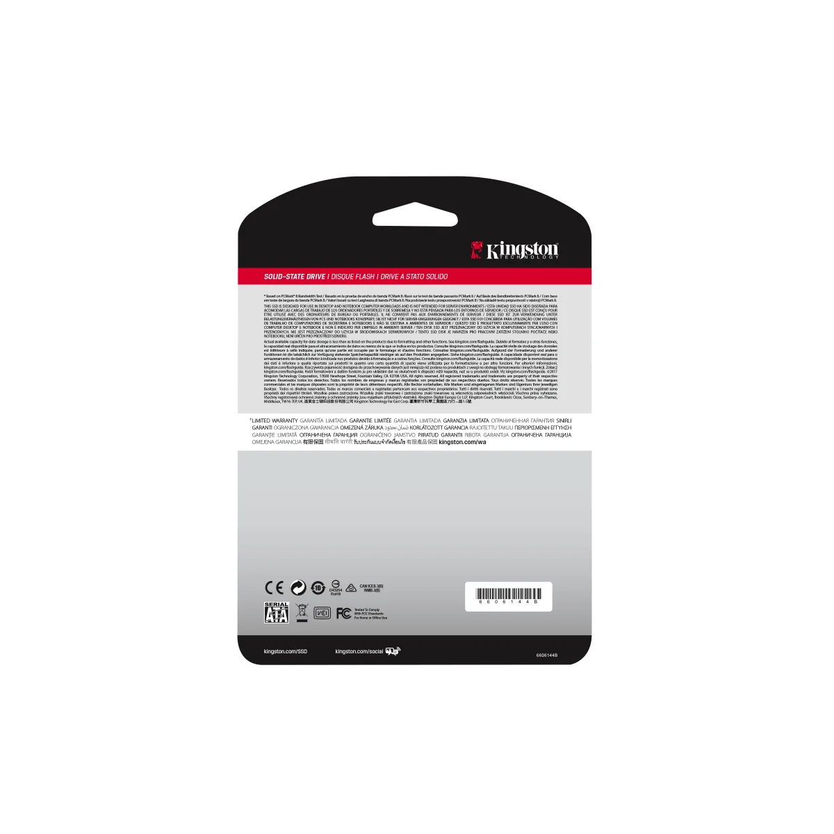 Kingston SSD A400 960Gb, 2.5", SATA 3.0, R/W speed: 500/450MBs, 7mm angle