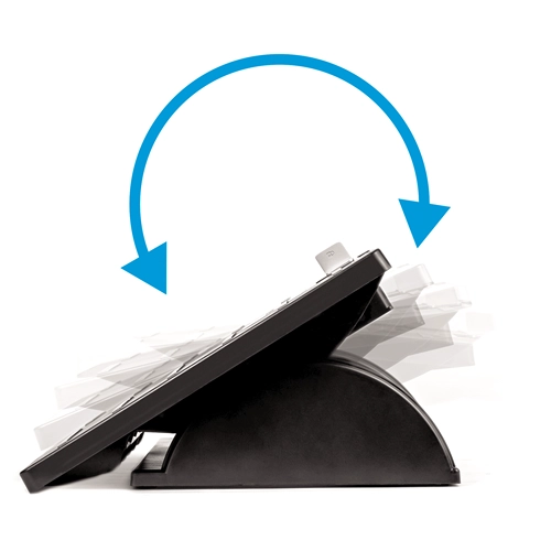 Fellowes Office Suites Microban Adjustable Footrest - 