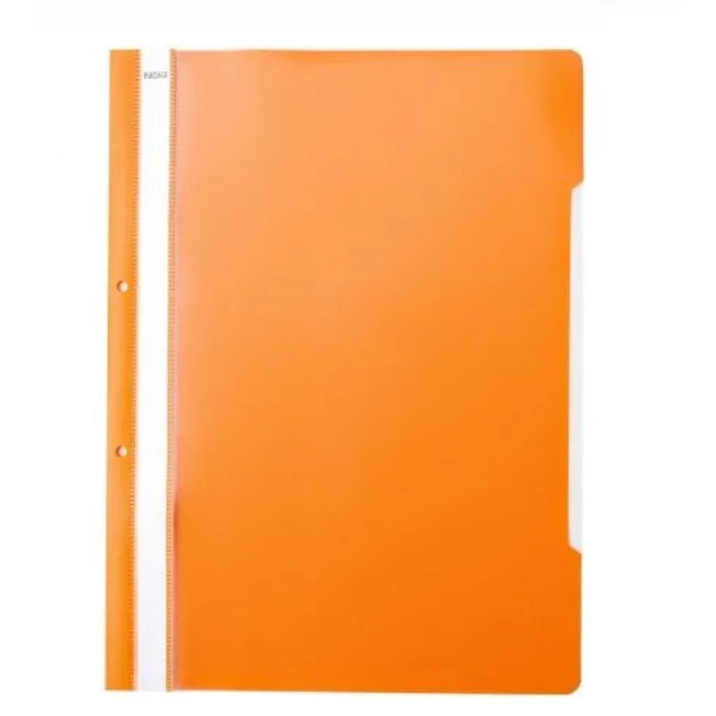 Noki Set 50 dosare plastic PP A4 cu sina portocaliu