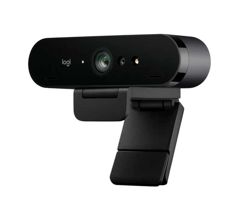 Logitech Brio Webcam 4K Ultra HD 30fps, 5x digital zoom, RightLight 3, Windows Hello