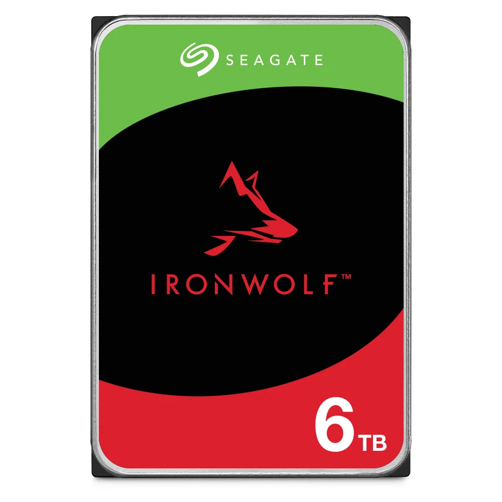Seagate HDD NAS IronWolf 6TB 3.5 SATA 6Gb/s 5400rpm 256MB CMR