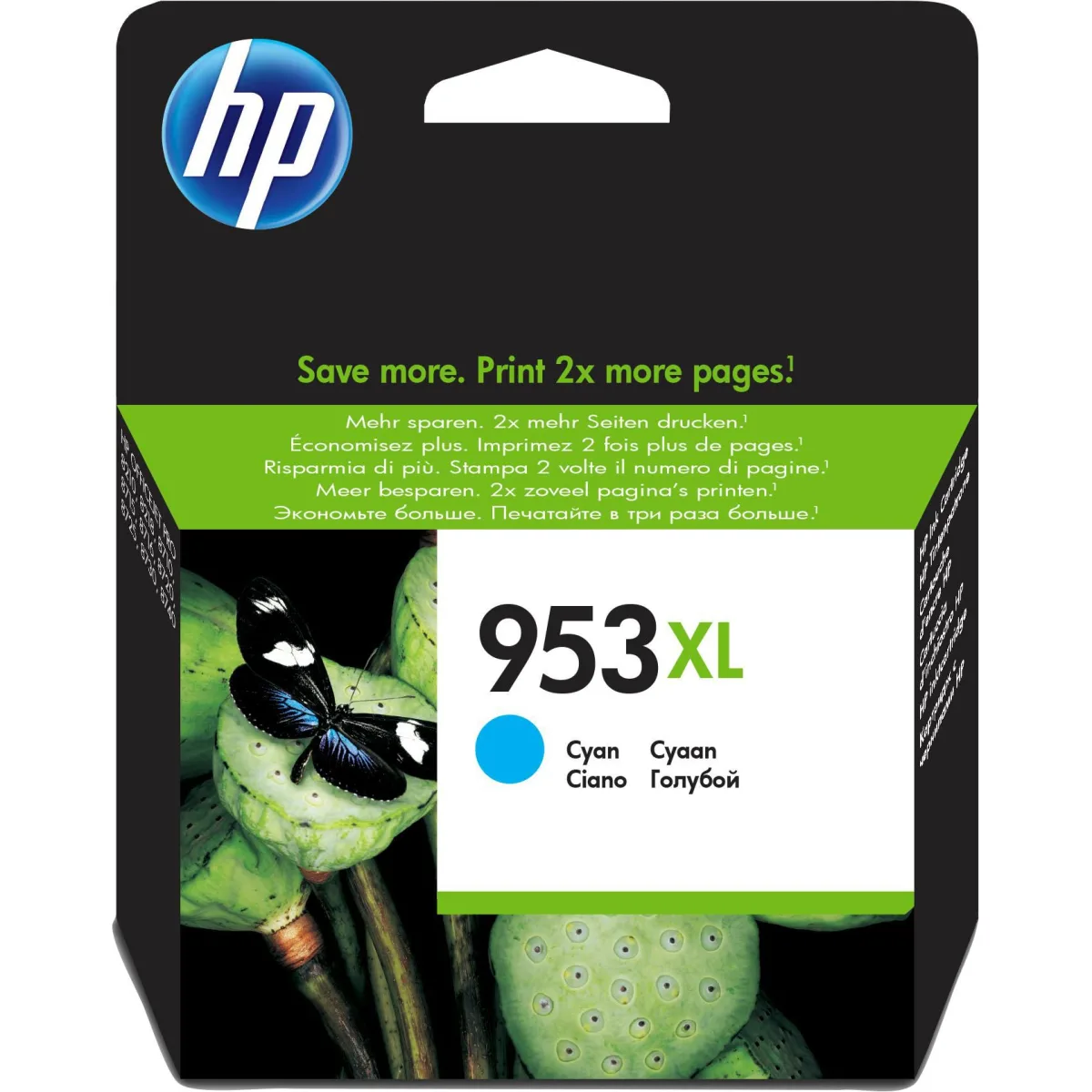 HP F6U16AE No.953XL Cartus inkjet cyan high capacity ORIGINAL, 1.45k