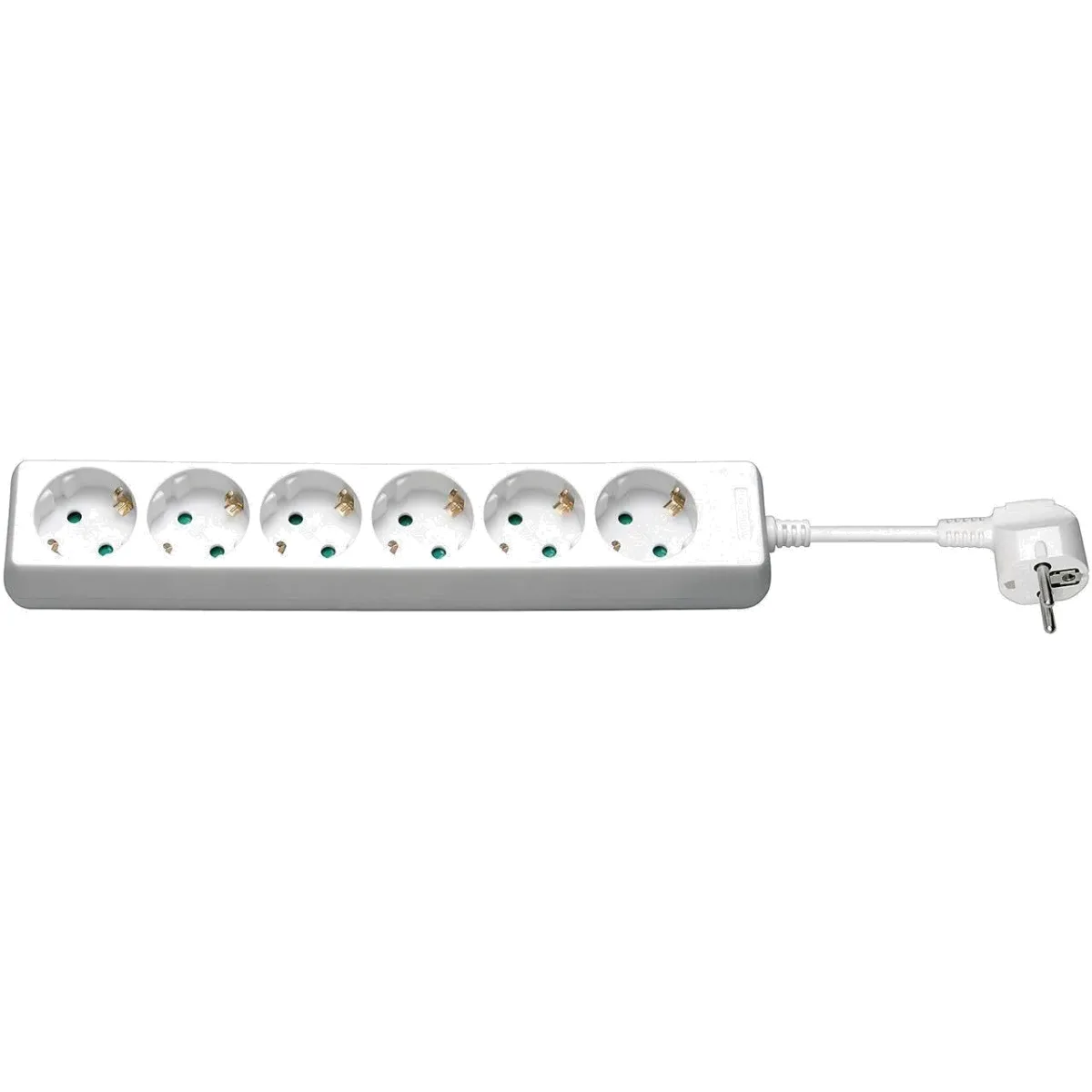 MicroConnect Prelungitor 6 prize Schuko 1.5m alb