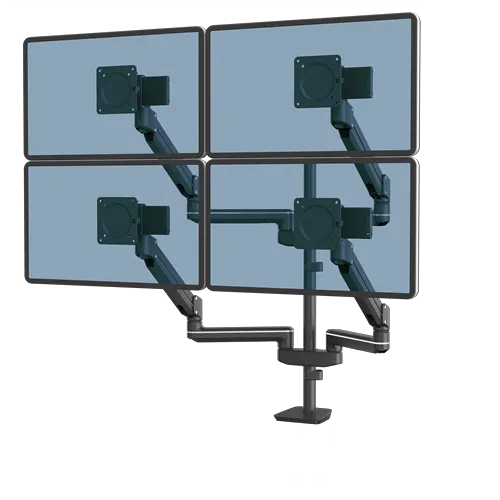 Fellowes Tallo 4 FMS Monitor Arm Black - brat pentru 4 monitoare maxim 7Kg si 40inch