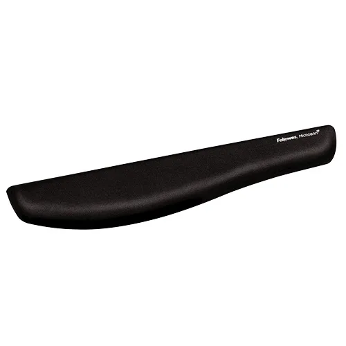 Fellowes PlushTouch Keyboard Wrist Support Black suport incheietura pentru tastatura