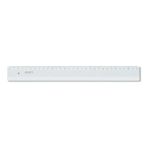 Koh-I-Noor Rigla plastic 30cm gradatii metrice clare