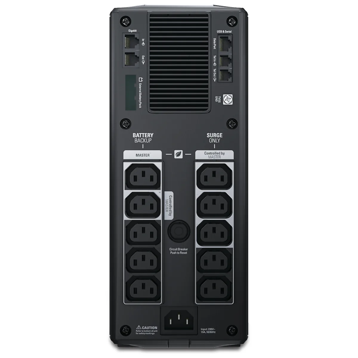 APC Back-UPS RS Pro 1500VA/ 865W Tower 230V angle