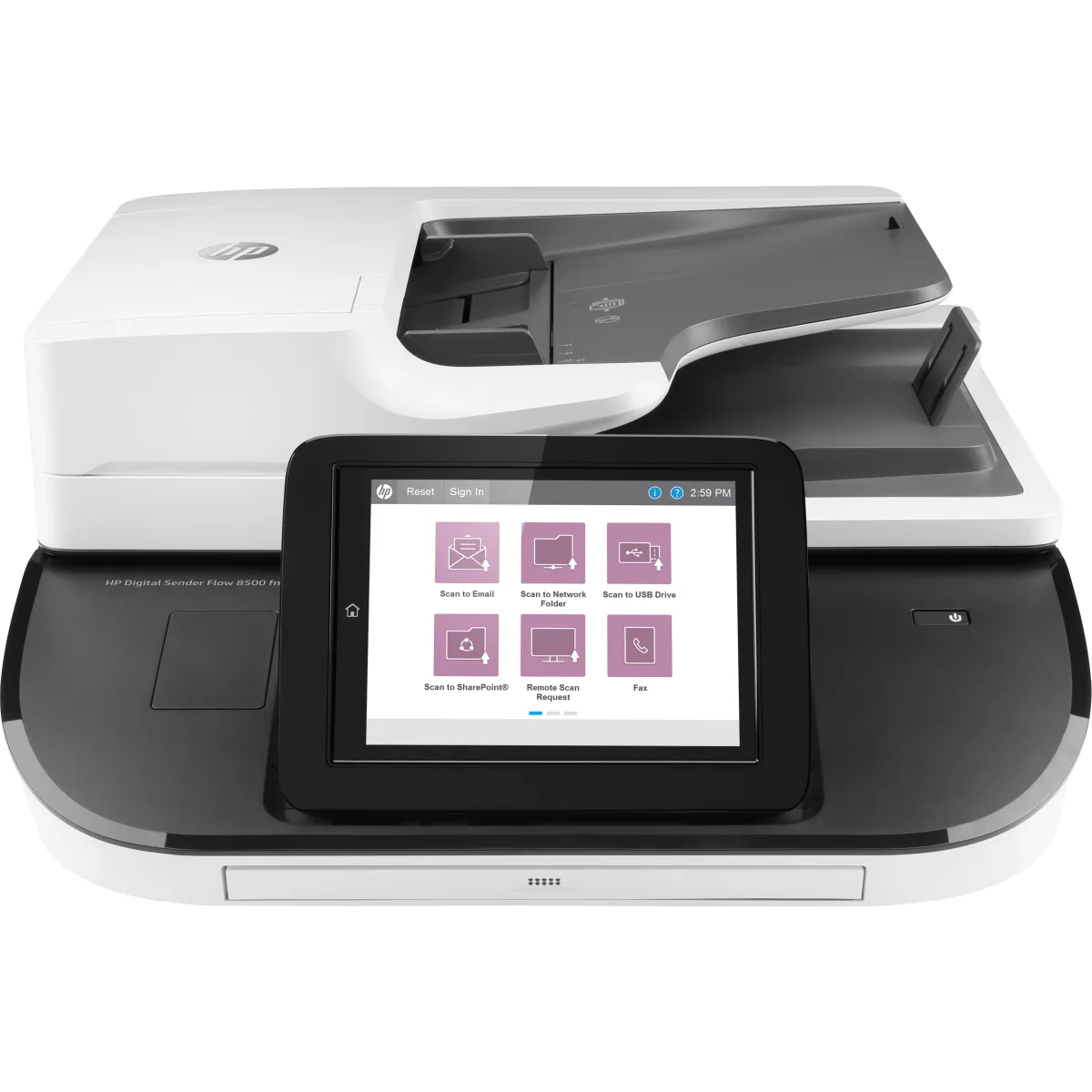 HP Digital Sender Flow 8500 fn2 statie scanare OCR 