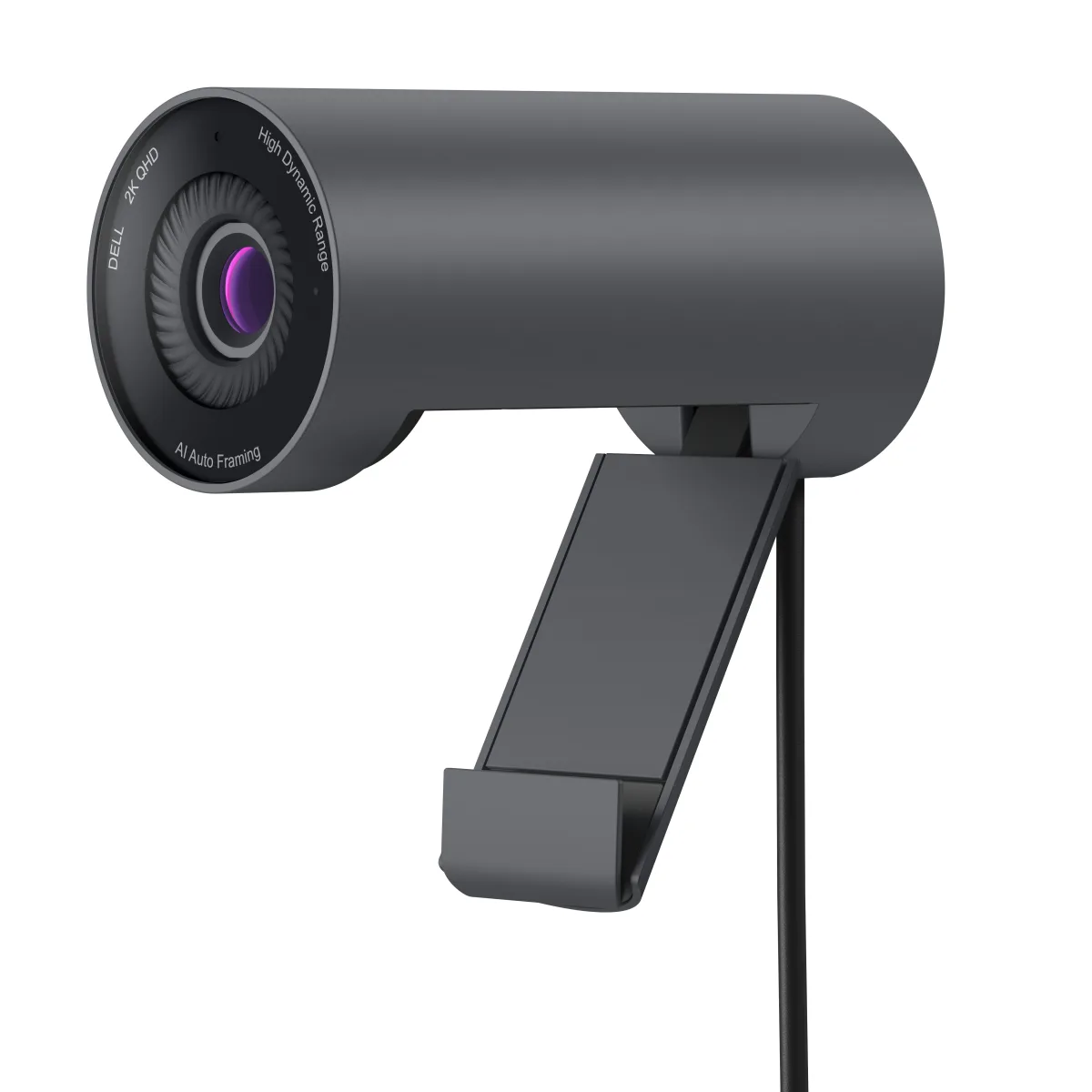 Dell Pro Webcam WB5023 camera web QHD 2K FOV 65-78 grade HDR1 autofocus angle