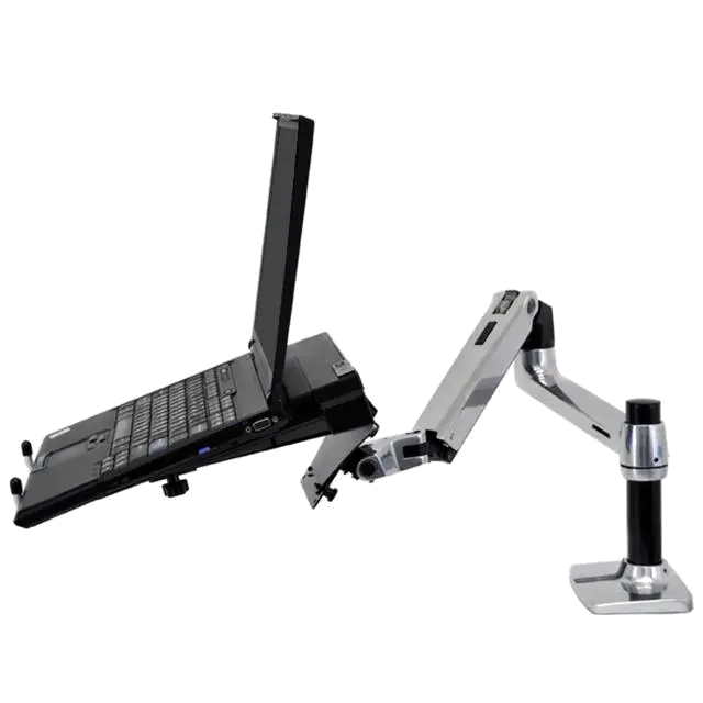 Ergotron Brat monitor pt. birou LX Desk Mount LCD arm, aluminiu polisat