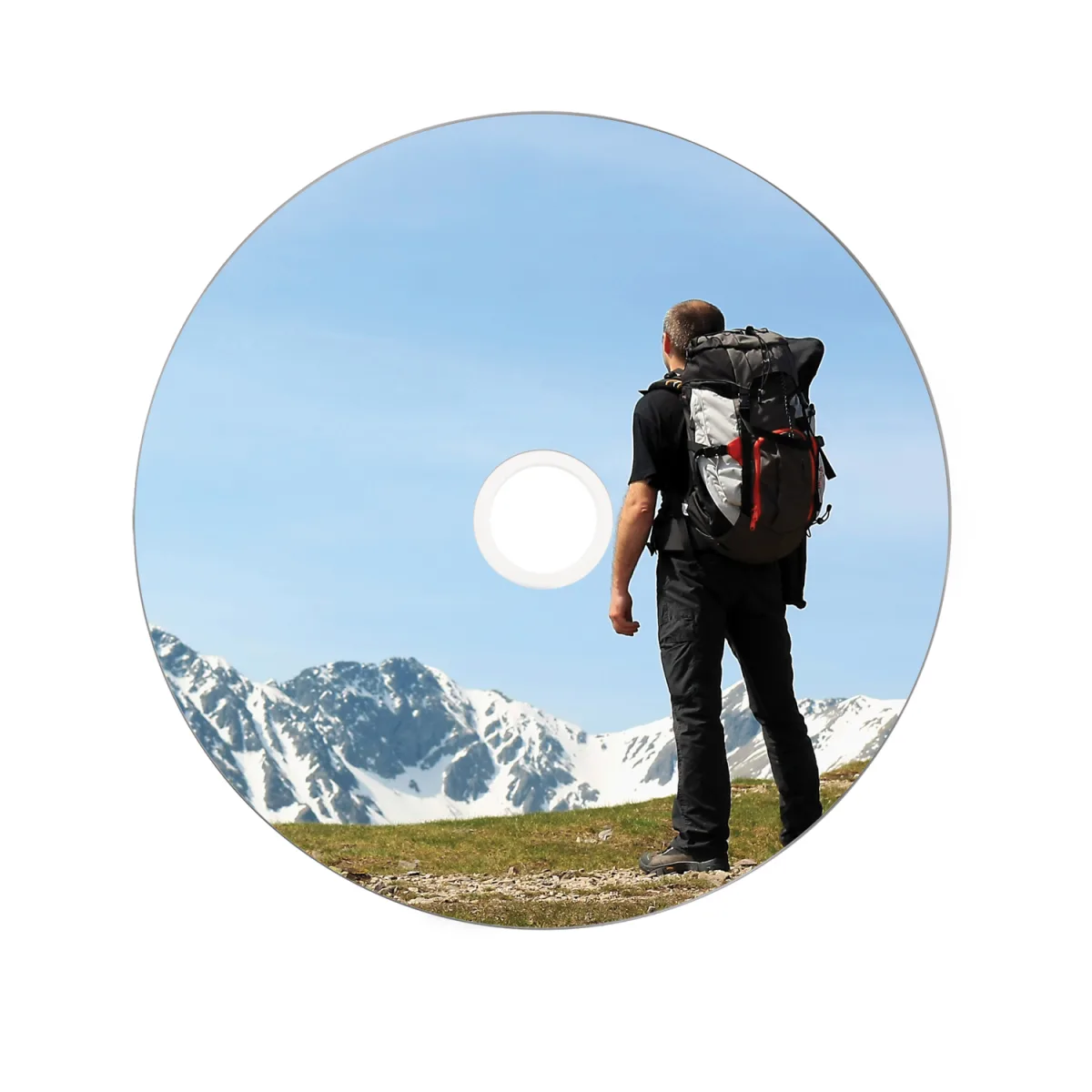 Verbatim DVD+R 4.7GB 16X, Wide Inkjet Printable spindle 50buc angle