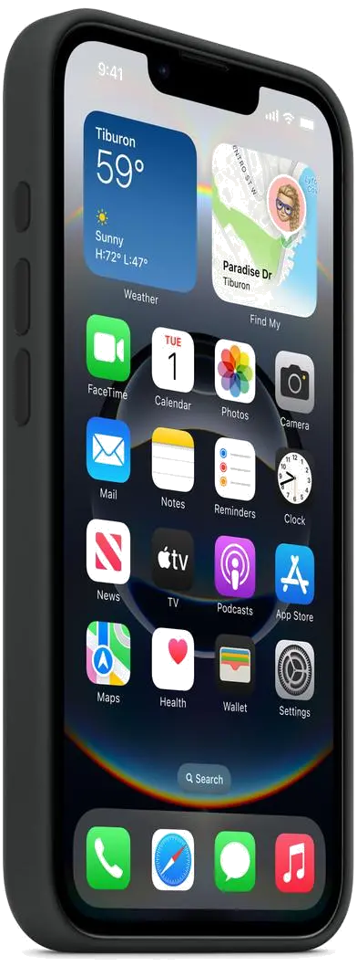 Apple Husa silicon iPhone 16e Black 