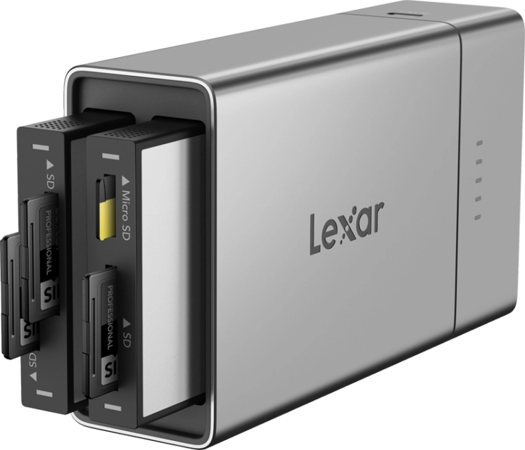 Lexar Professional Workflow Go with 2 Module bay