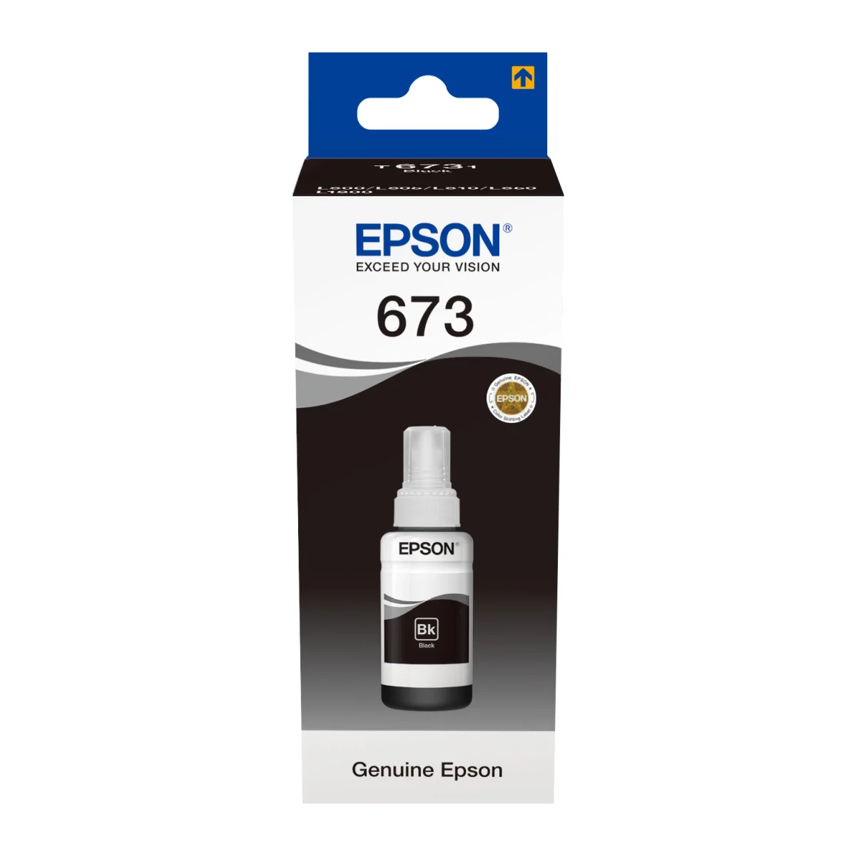 C13T67314A10 Rezerva cerneala negru original pentru Epson L800/L810/L850/L1800