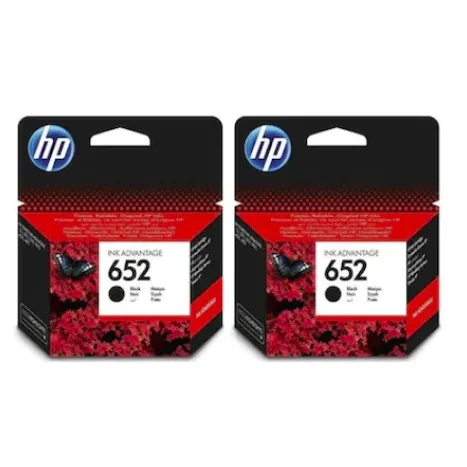 Pachet 2X cartuse HP 652, F6V25AE