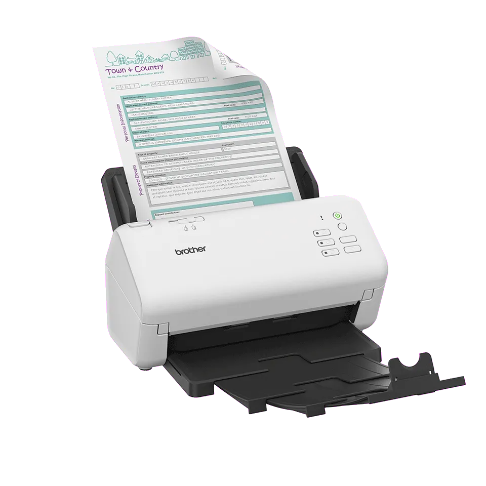 Brother ADS-4300N Desktop Scanner A4 Duplex Network 