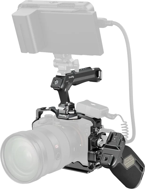 SmallRig HawkLock Advanced Cage Kit 5599 Sony A7R V, A7 IV, A7S III, 2 manere 