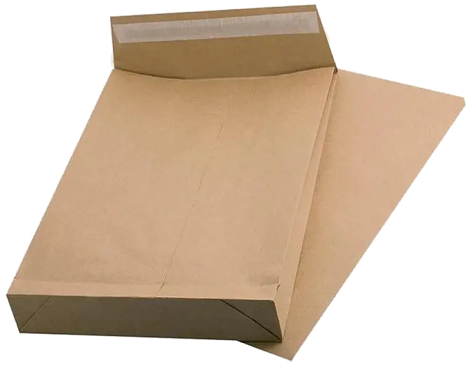 Rk Set 10 plicuri B4 250x353mm kraft 130g/mp burduf 4cm