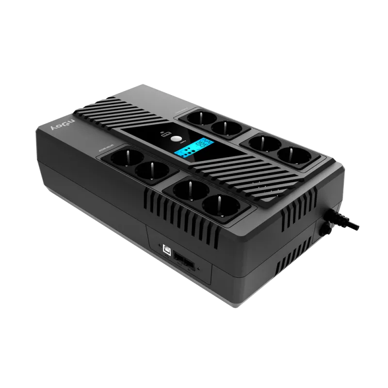 nJoy Token 800 UPS line-interactive 800VA 480W LCD Schuko 