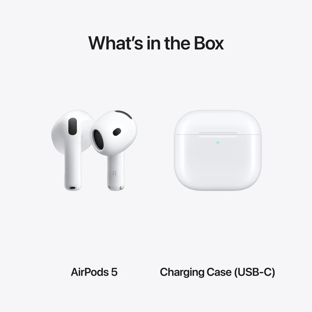 Apple Casti AirPods 5 ANC H2 Bluetooth 5.3 carcasa USB-C 