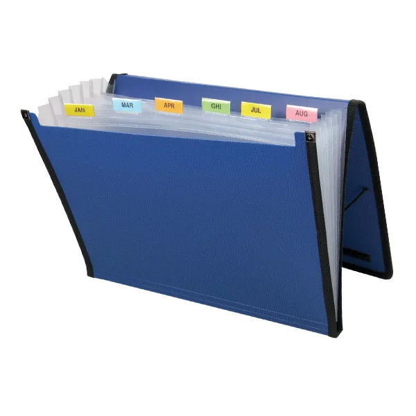 Centrum Mapa plastic A4 6 compartimente cu elastic si index