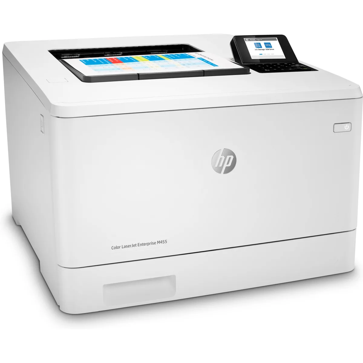 HP Color LaserJet Enterprise M455dn imprimanta color A4 (3PZ95A) angle