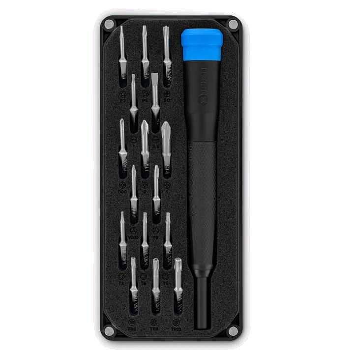 iFixit 4 mm Precision Bit Driver Kit 16 Screwdriver Bits with case