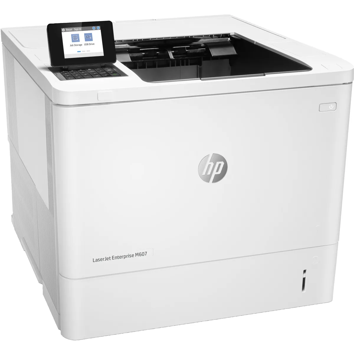 HP LaserJet Enterprise M607n imprimanta laser mono A4 (K0Q14A) angle