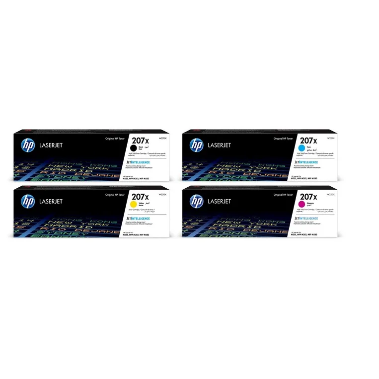 HP Multipack 207x, Bk/C/M/Y