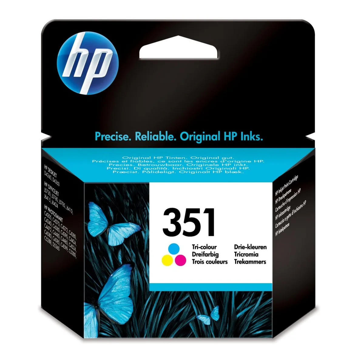 HP CB337EE No. 351 Cartus inkjet tricolor ORIGINAL, 3.5ml, 170 pagini